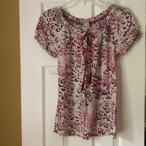 Luck Brand cotton top